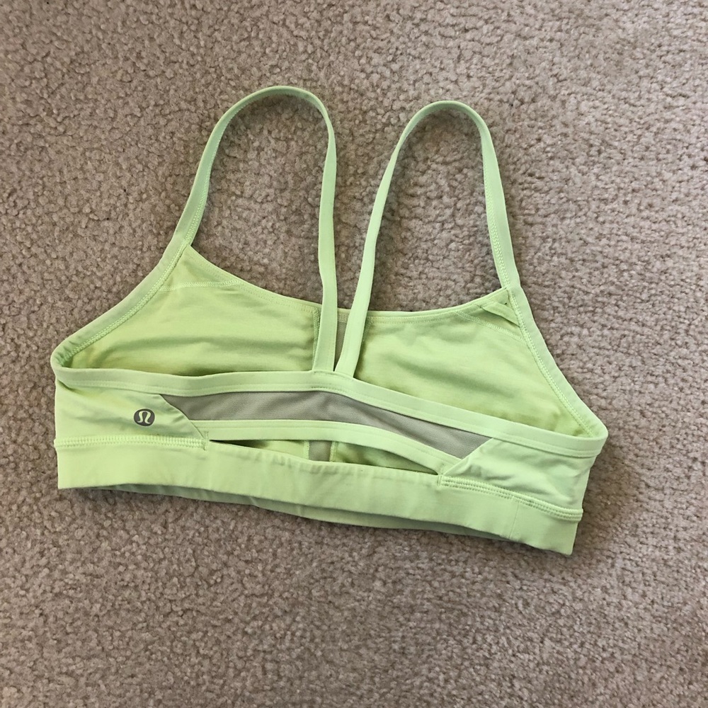 Lululemon Flow Y Mesh Split Back Bra